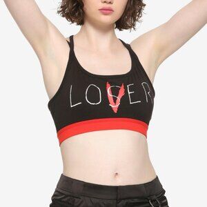 Hot Topic - IT Loser / Lover Sports Bra